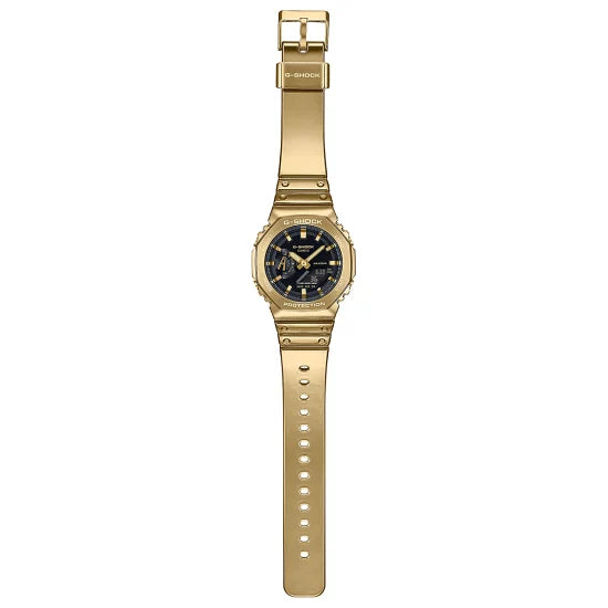 G-SHOCK Analog-Digital Men's Watch Casio GM-2100YMG-9AJF FINE METALLIC SERIES Gold Metal Bezel