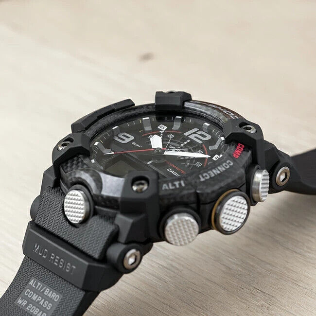 Casio G-Shock GG-B100-1A Mudmaster Bluetooth Triple Sensor Digital Watch