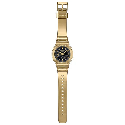 G-SHOCK Analog-Digital Men's Watch Casio GM-2100YMG-9AJF FINE METALLIC SERIES Gold Metal Bezel